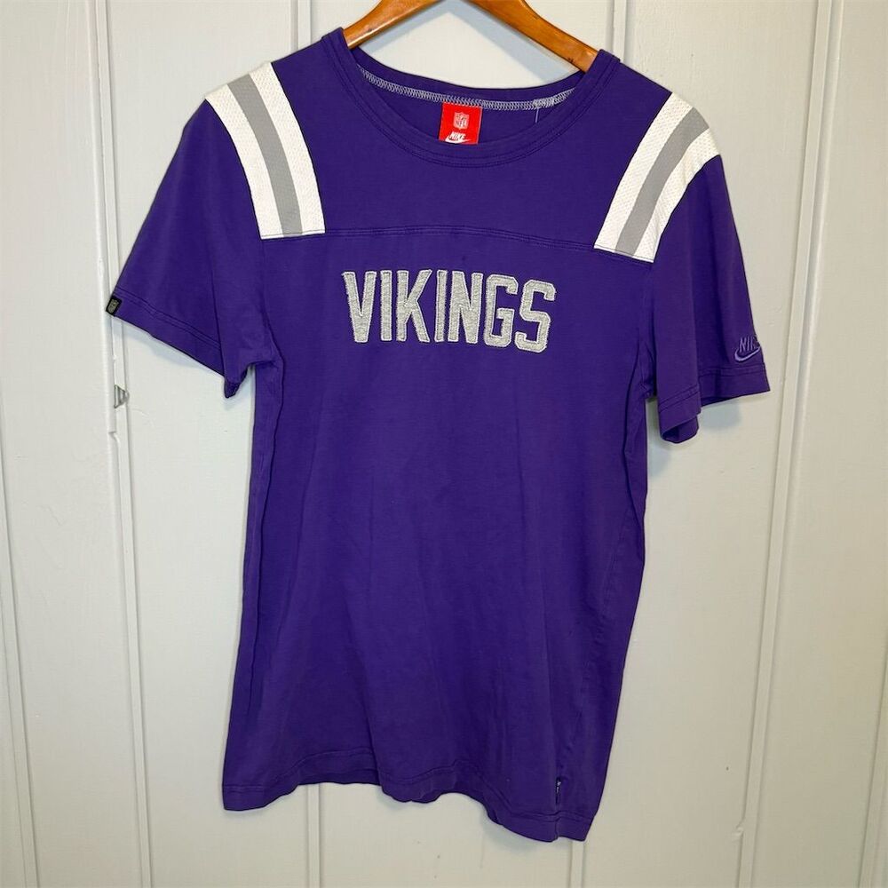 Nike MN Vikings Men's Purple T-Shirt Jersey Size M, NFL